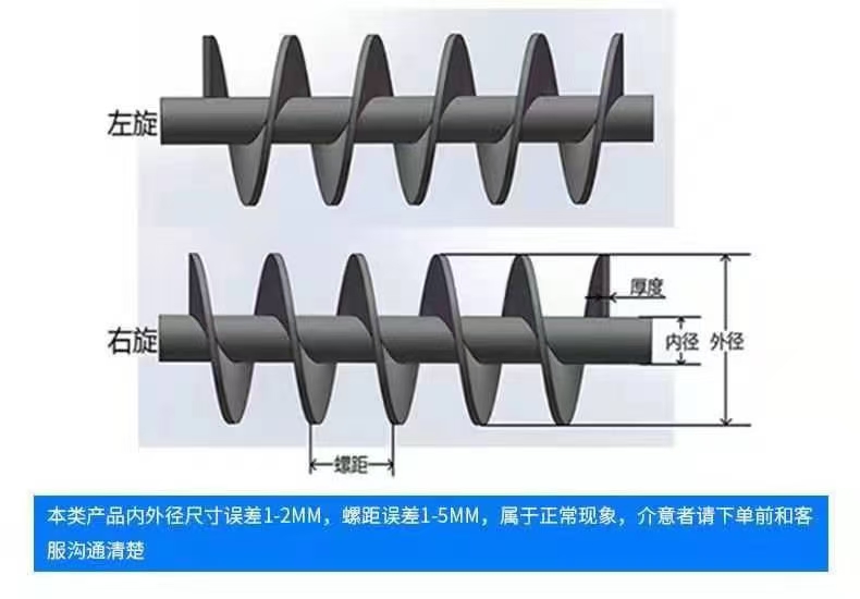 丽水市不锈钢螺旋叶片螺旋输送机 - 价格